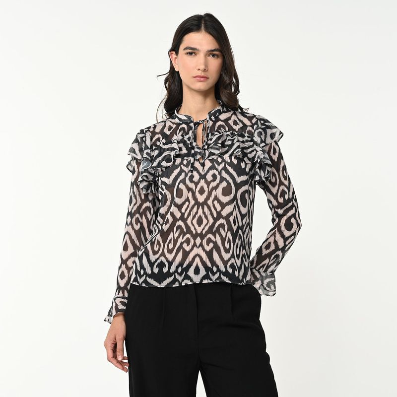 UNIVERSITY CLUB - Blusa Mujer Manga larga University Club
