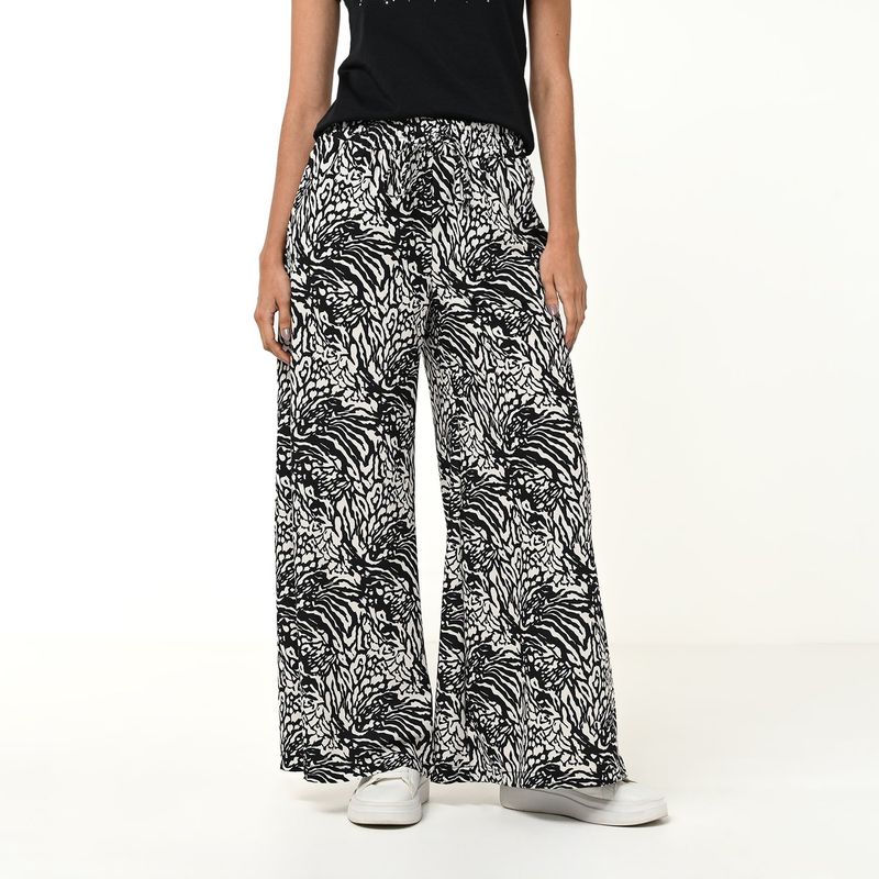 MOSSIMO - Pantalón Flare Mujer Tiro alto Mossimo