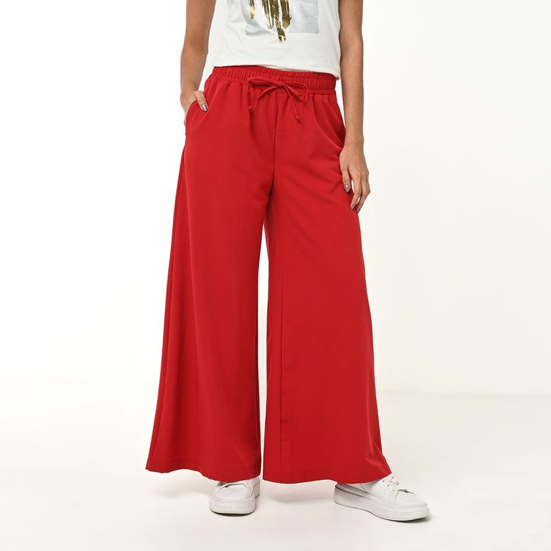 MOSSIMO - Pantalón Flare Mujer Tiro alto Mossimo