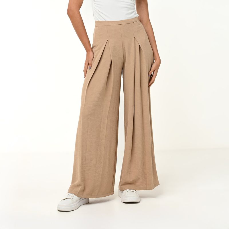 MOSSIMO - Pantalón Wide Leg Mujer Tiro alto Mossimo