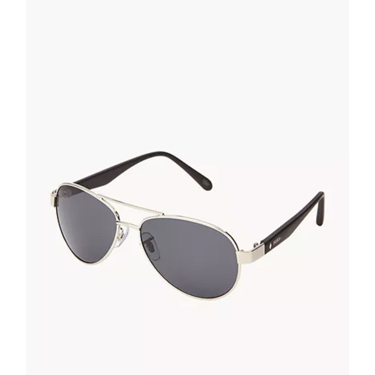 FOSSIL - Gafas de sol FOSSIL para Hombre Cristal mineral Plateado