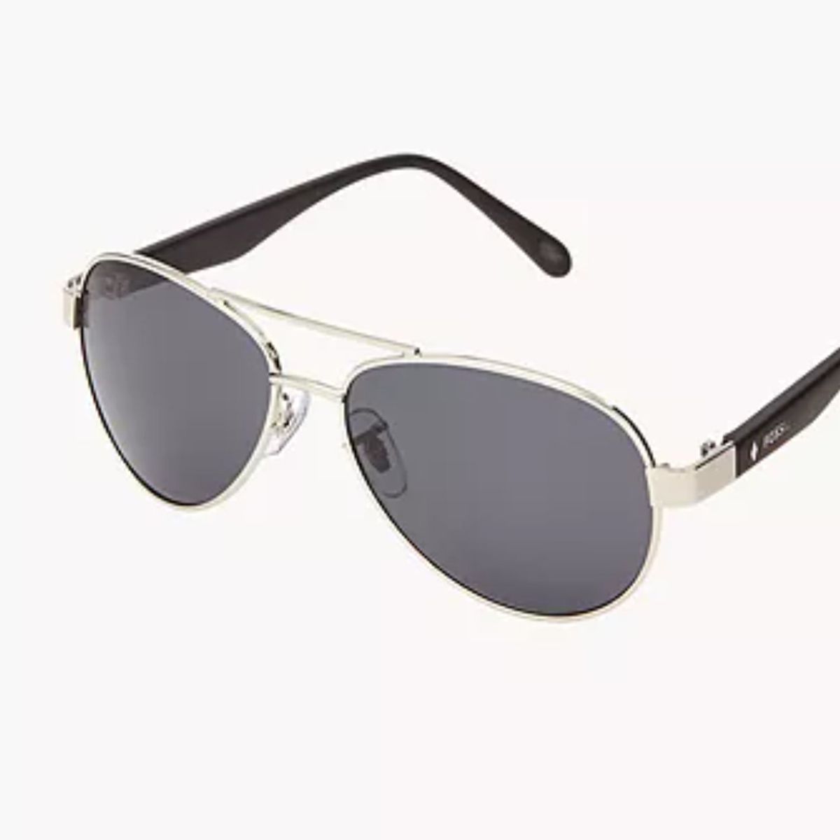 FOSSIL - Gafas de sol FOSSIL para Hombre Cristal mineral Plateado