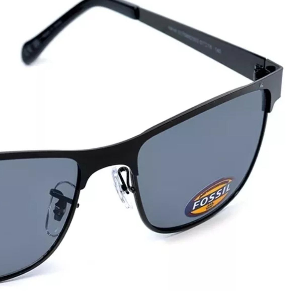 FOSSIL - Gafas de sol FOSSIL  para Hombre Cristal mineral Plateado