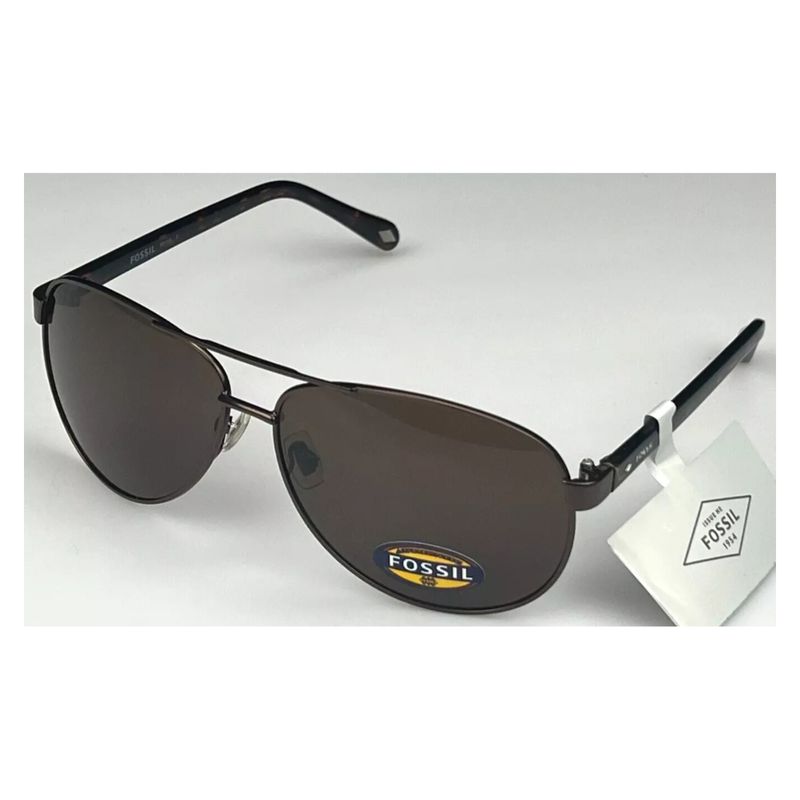 FOSSIL - Gafas de sol FOSSIL para Hombre Policarbonato Marron mate