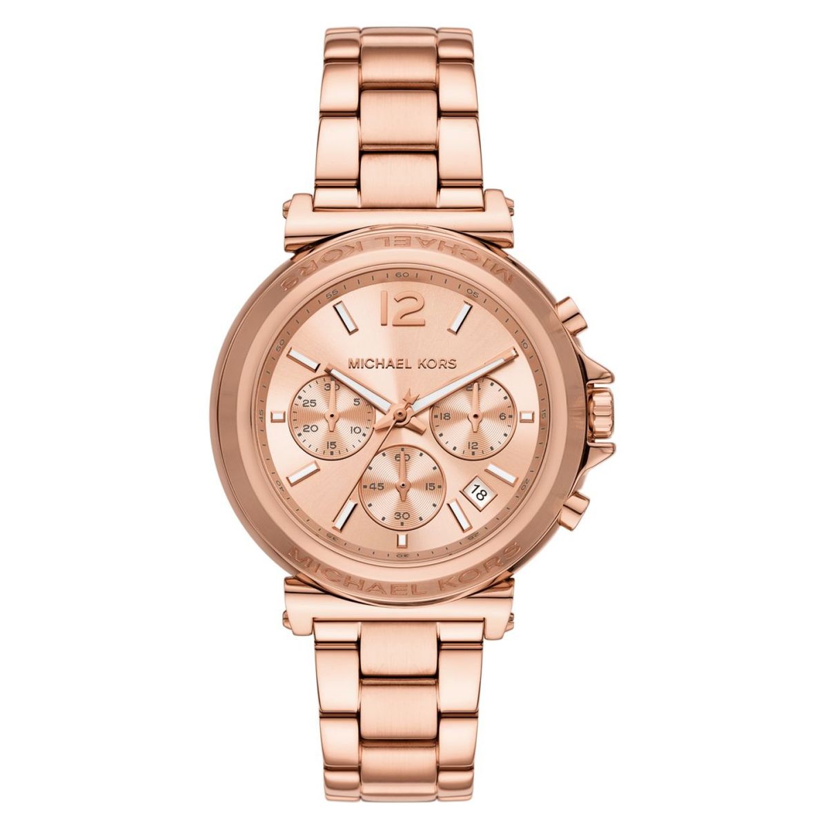 MICHAEL KORS - Reloj Michael Kors Mujer MAREN. Acero Inoxidable Oro Rosa MK7494