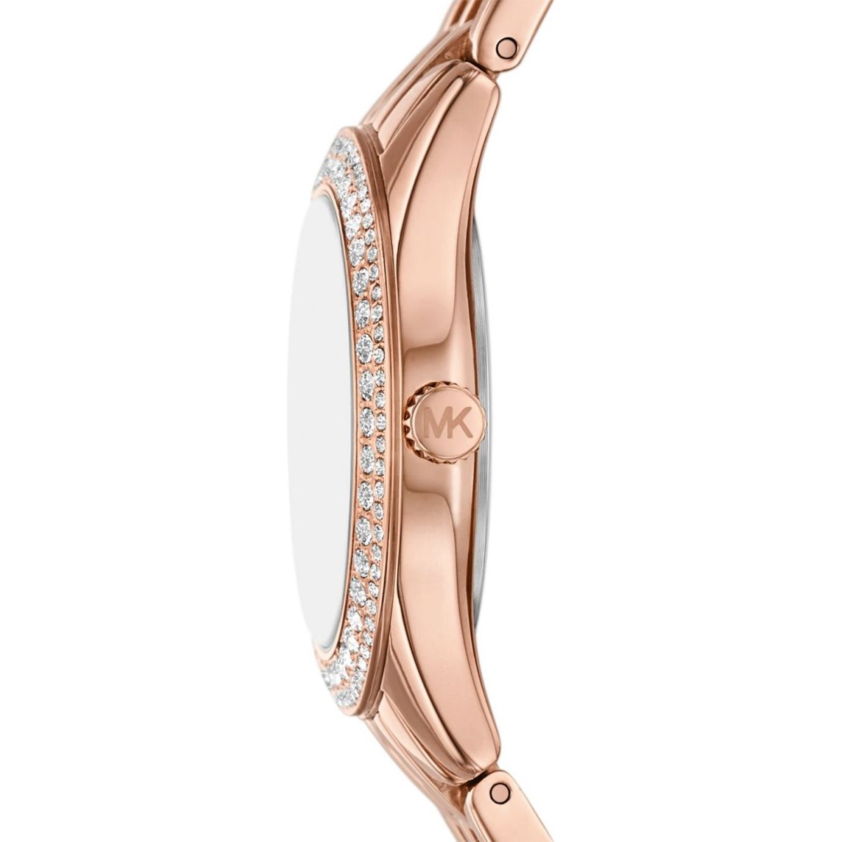 MICHAEL KORS - Reloj Michael Kors Mujer MINI HARLOWE. Acero Inoxidable Oro Rosa MK4845
