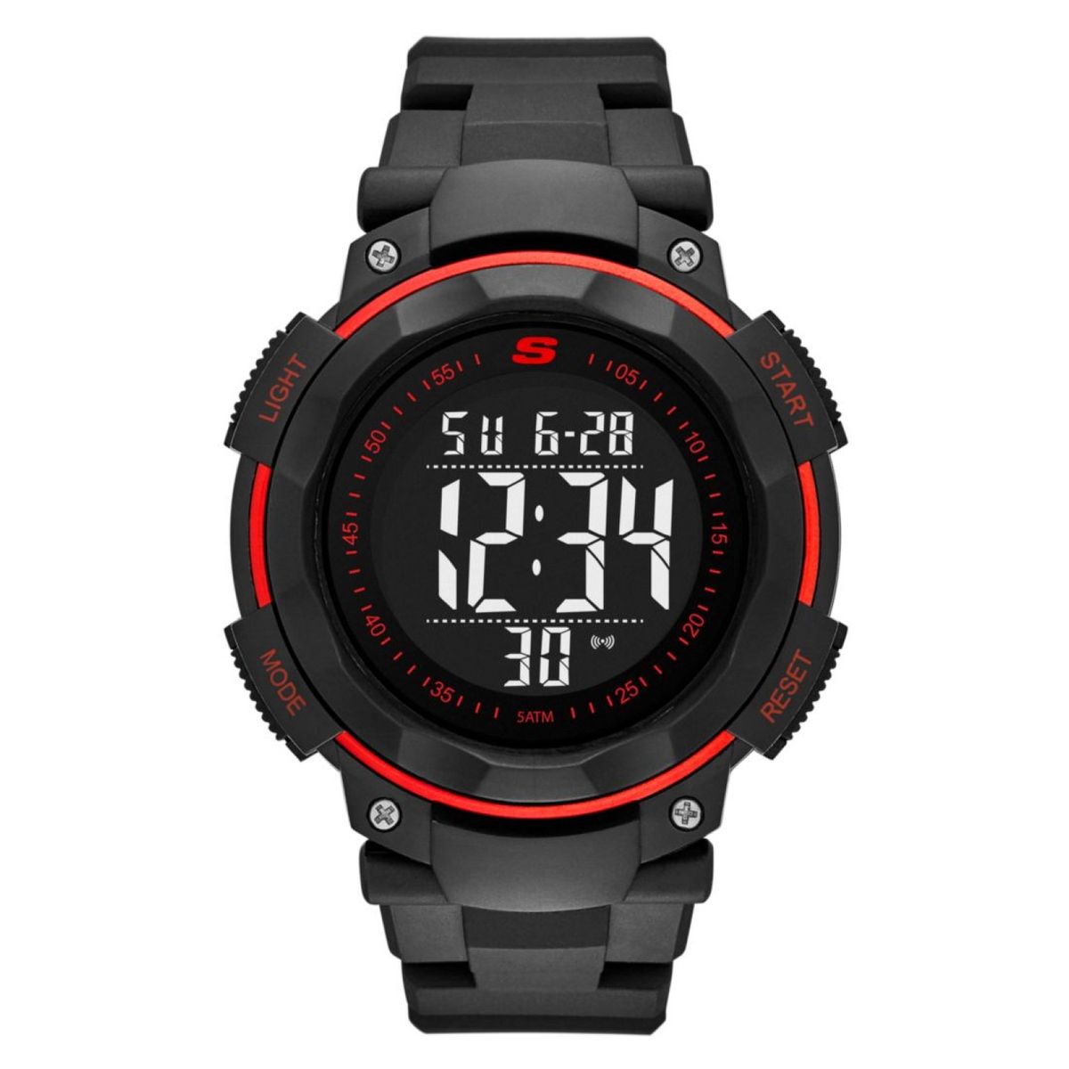 SKECHERS - Reloj Skechers Hombre Ruhland. Reloj Poliuretano Negro SR1022