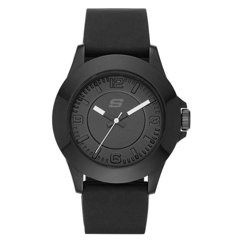 SKECHERS - Reloj Skechers Mujer Rosencrans. Reloj Silicona Negro SR6024