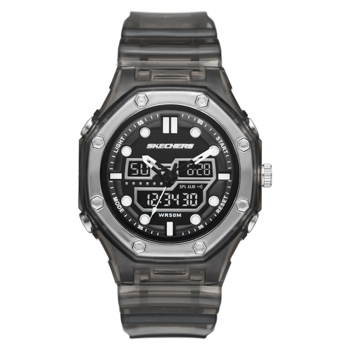 SKECHERS - Reloj Skechers Hombre Matfield. Reloj Poliuretano Negro SR1165