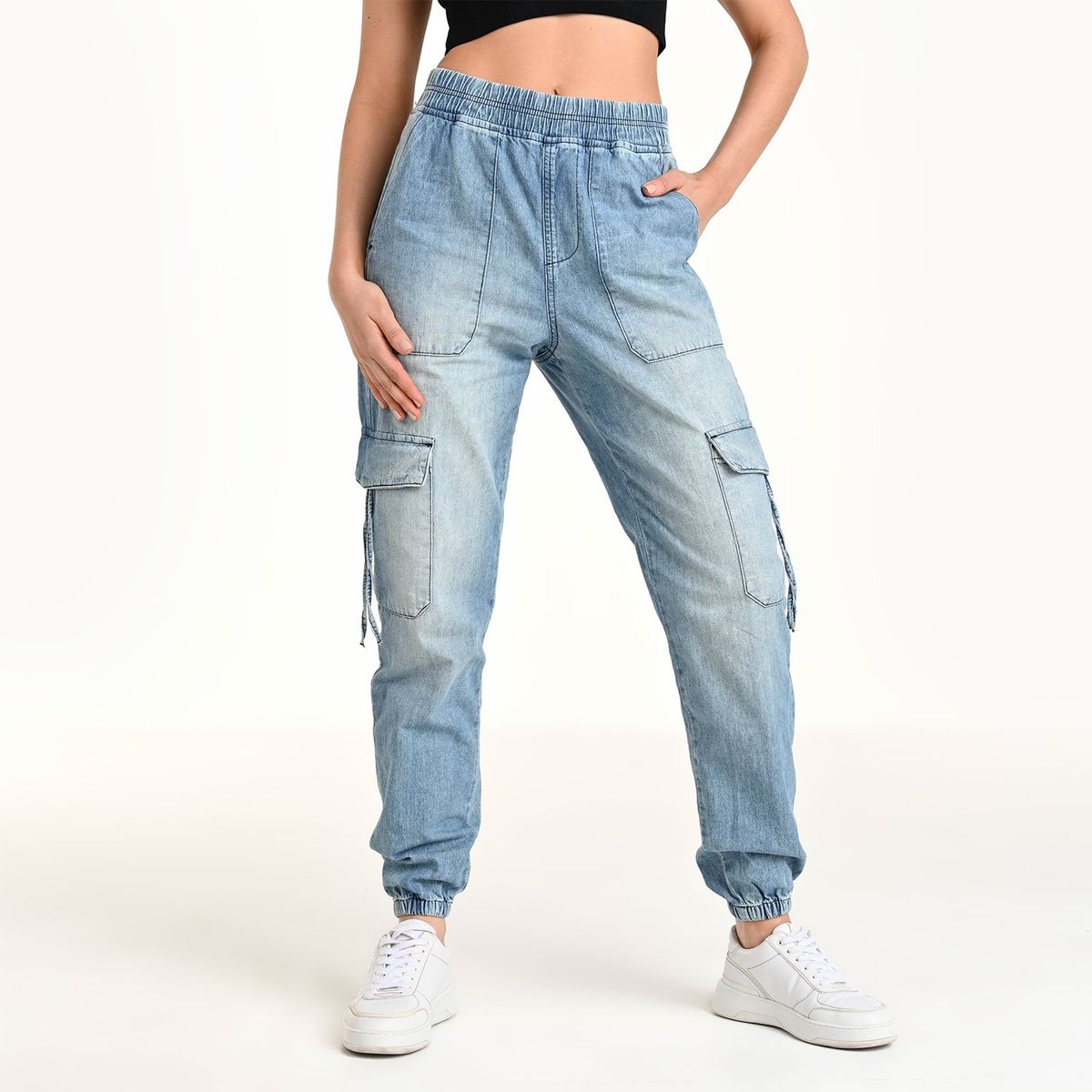 MOSSIMO - Jogger Mujer Tiro medio Mossimo