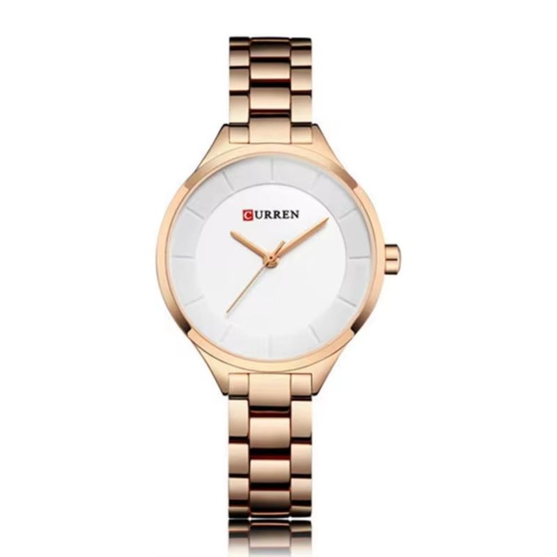 CURREN - Reloj Curren para Mujer KREb692002 . Reloj Análogo Acero inoxidable Oro rosa