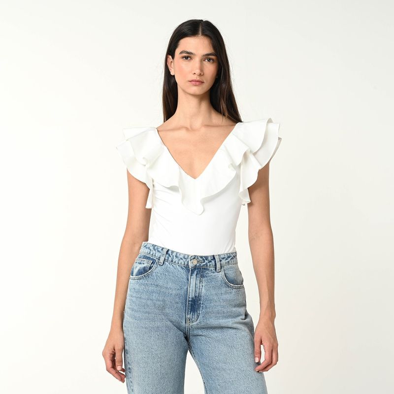 BASEMENT - Blusa Mujer Sin mangas de Algodón Basement