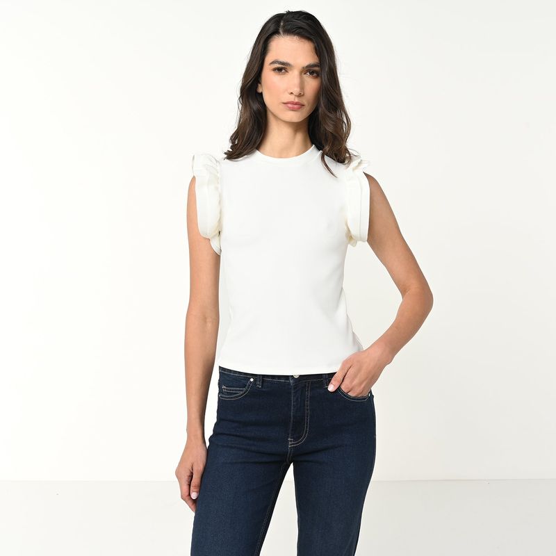 BASEMENT - Camiseta Mujer Sin mangas  Basement