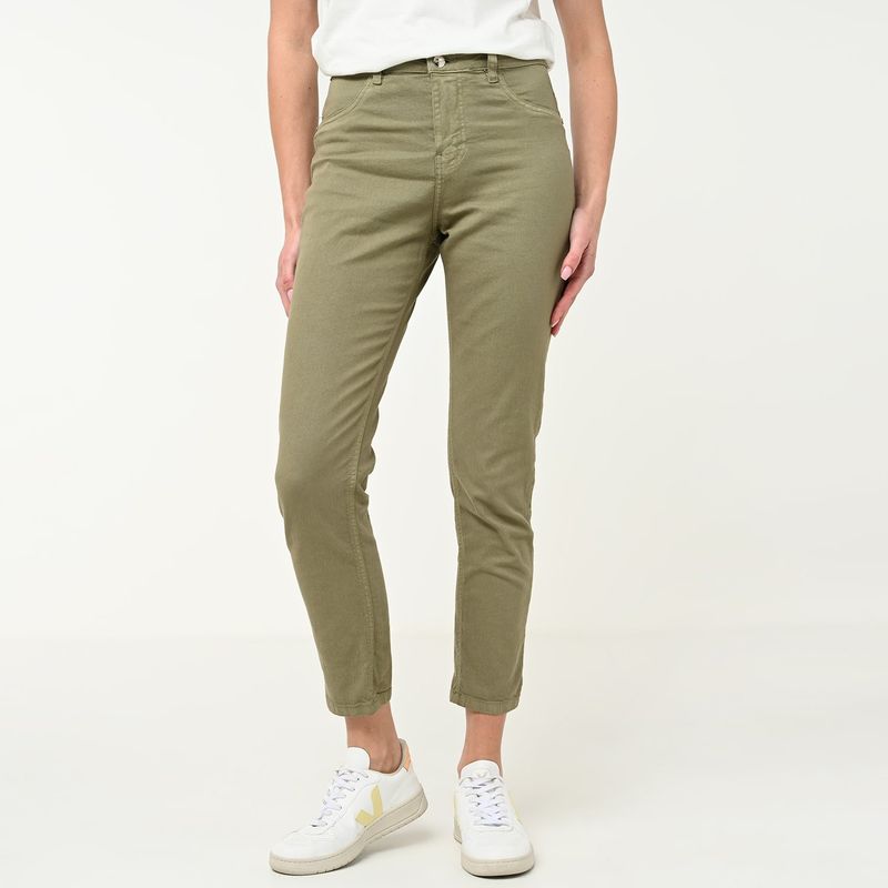NEWPORT - Jean Skinny Mujer Tiro alto de Algodón Newport