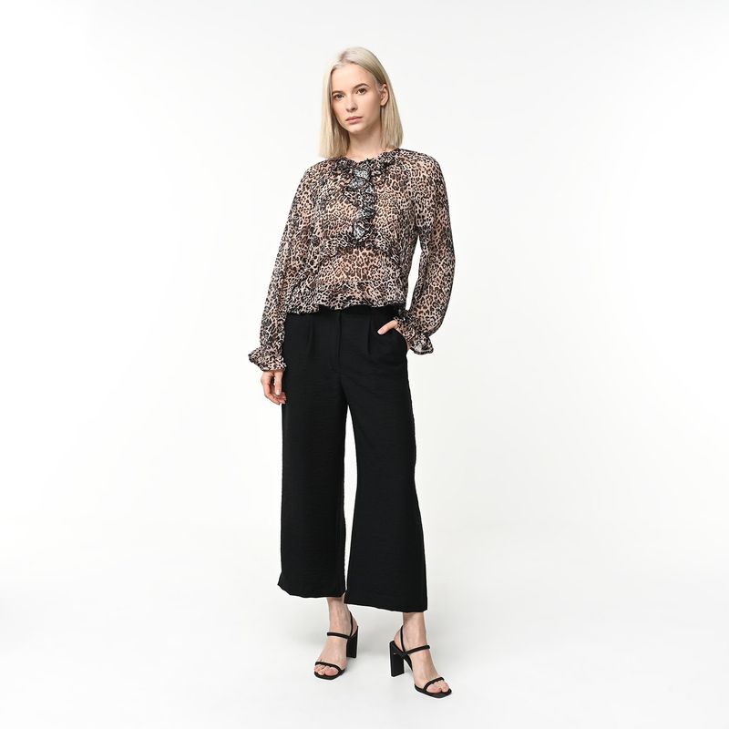 BASEMENT - Blusa Mujer Manga larga Basement