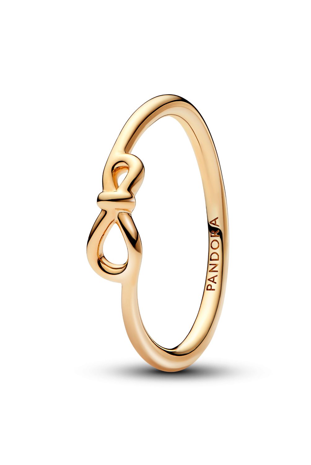 PANDORA - Anillo Pandora Nudo Infinito Recubrimiento en Oro 