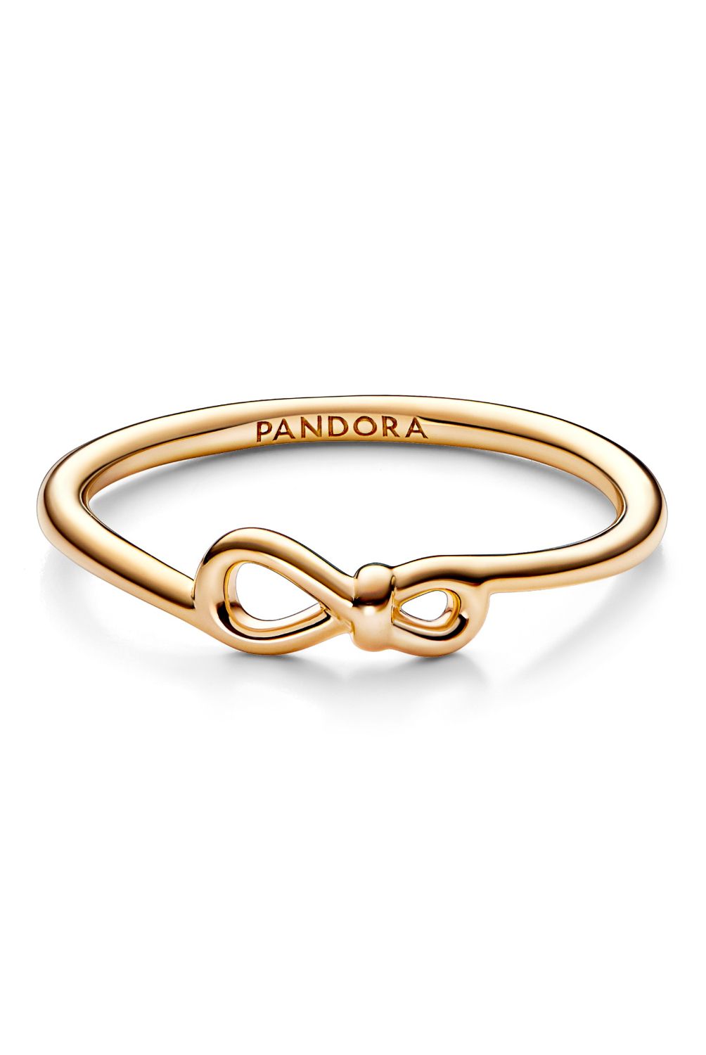 PANDORA - Anillo Pandora Nudo Infinito Recubrimiento en Oro 