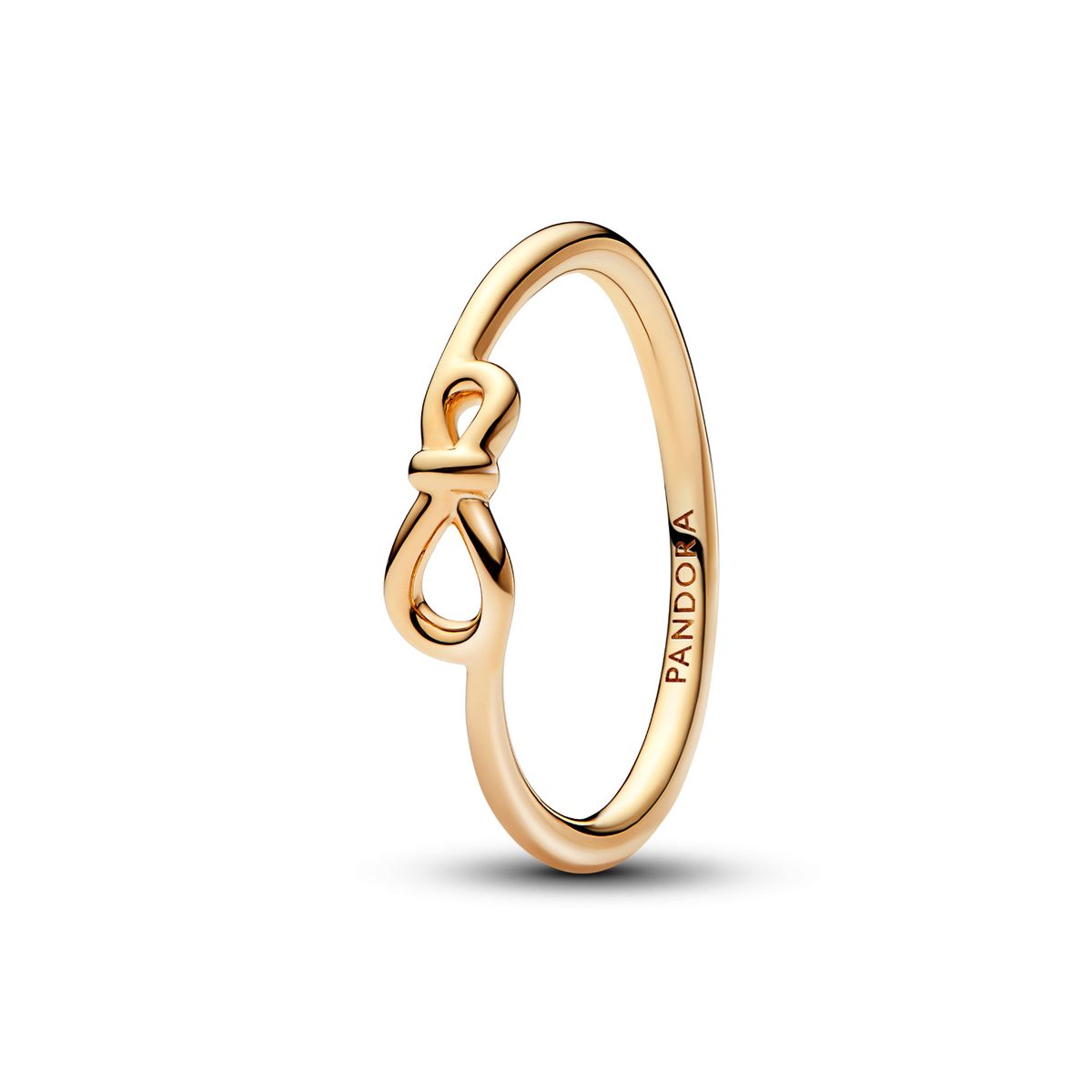 PANDORA - Anillo Pandora Nudo Infinito Recubrimiento en Oro 