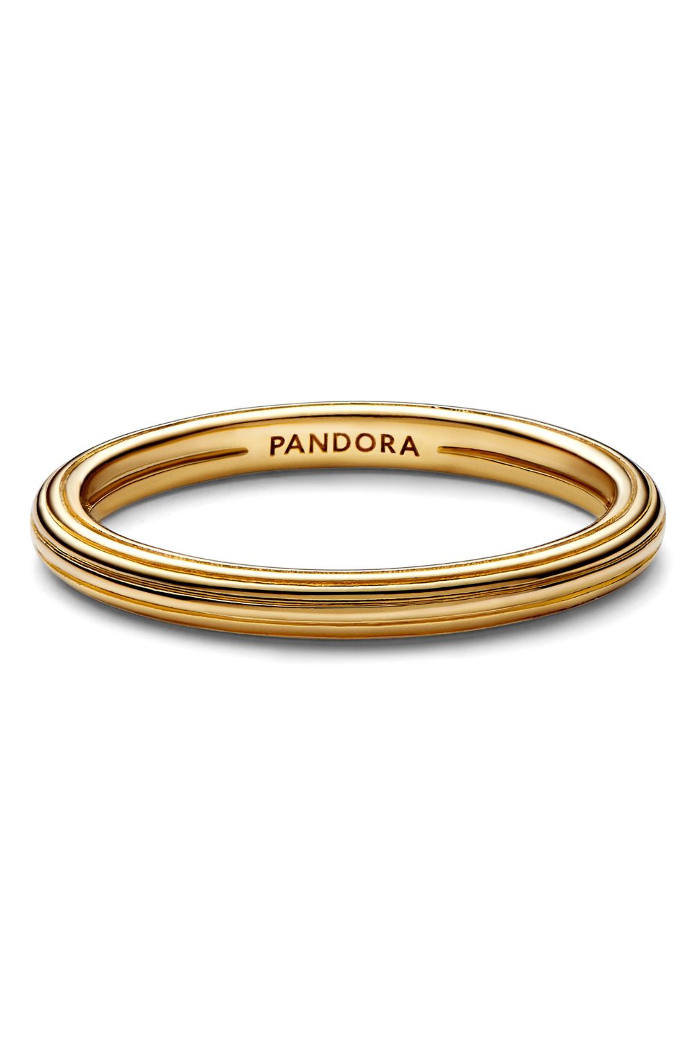 PANDORA - Anillo Pandora Me Lineas Recubrimiento en Oro 