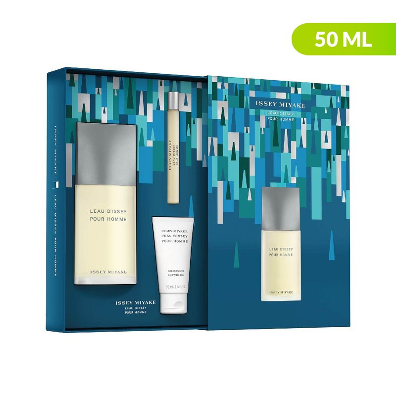ISSEY MIYAKE - Hombre Set Perfume Issey Miyake L'Eau D'Issey Pour Homme : Fragancia L'Eau D'Issey Pour Homme100Ml + Shower Gel +  L'Eau D'Issey Pour Homme 10Ml Eau de toilette