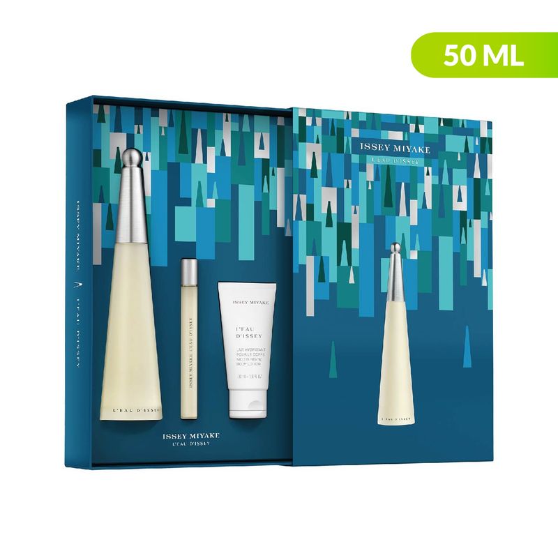 ISSEY MIYAKE - Mujer Set Perfume Issey Miyake L'Eau D'Issey   Edt: L'Eau D'Issey 100Ml + Shower Gel + L'Eau D'Issey 10Ml Eau de toilette