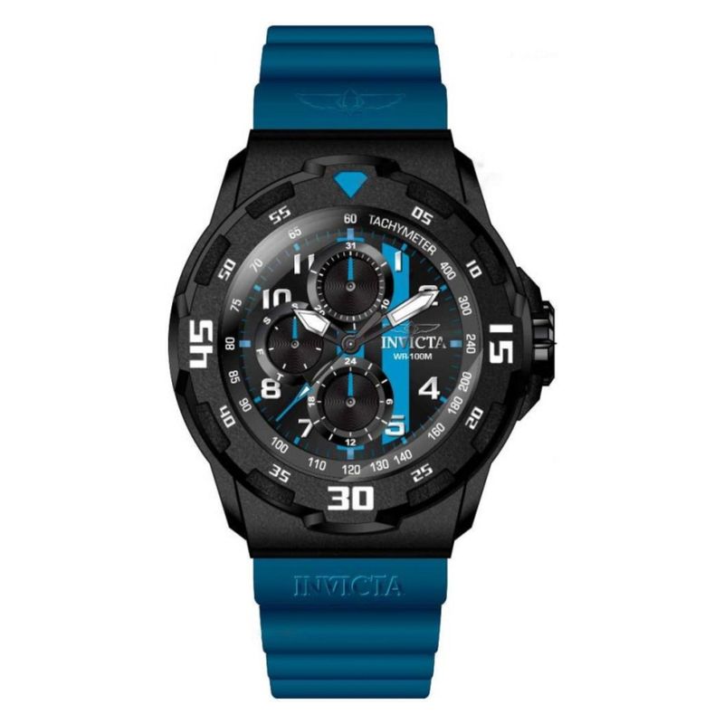 INVICTA - Reloj Invicta para Hombre Coalition Forces . Reloj Análogo Silicona Azul