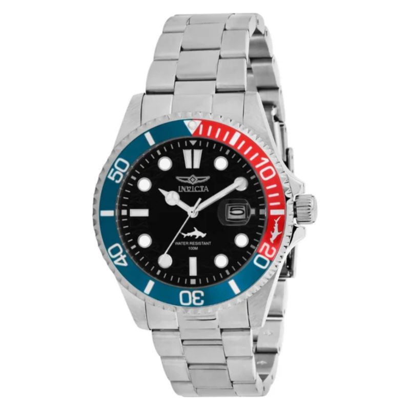INVICTA - Reloj INVICTA para Hombre Pro Diver Reloj análogo Acero Negro