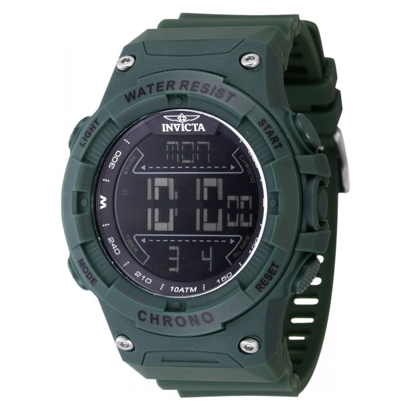 INVICTA - Reloj INVICTA para Hombre Racing Reloj digital Plástico Negro
