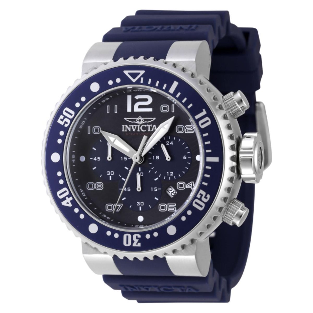 INVICTA - Reloj Invicta para Hombre Pro Diver . Reloj Análogo Silicona Azul