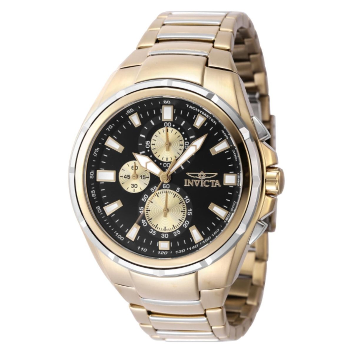 INVICTA - Reloj Invicta para Hombre Sea Vulture . Reloj Análogo Acero inoxidable Dorado
