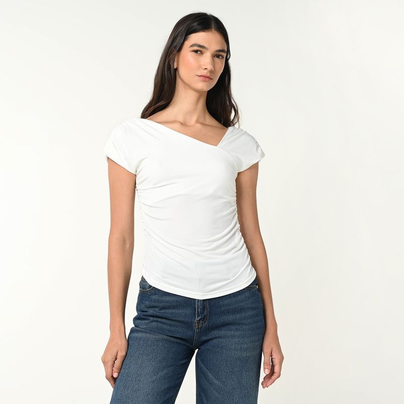 UNIVERSITY CLUB - Blusa Mujer Manga corta University Club
