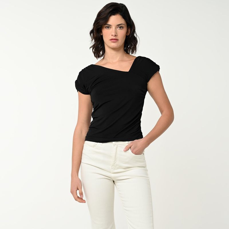 UNIVERSITY CLUB - Blusa Mujer Manga corta University Club