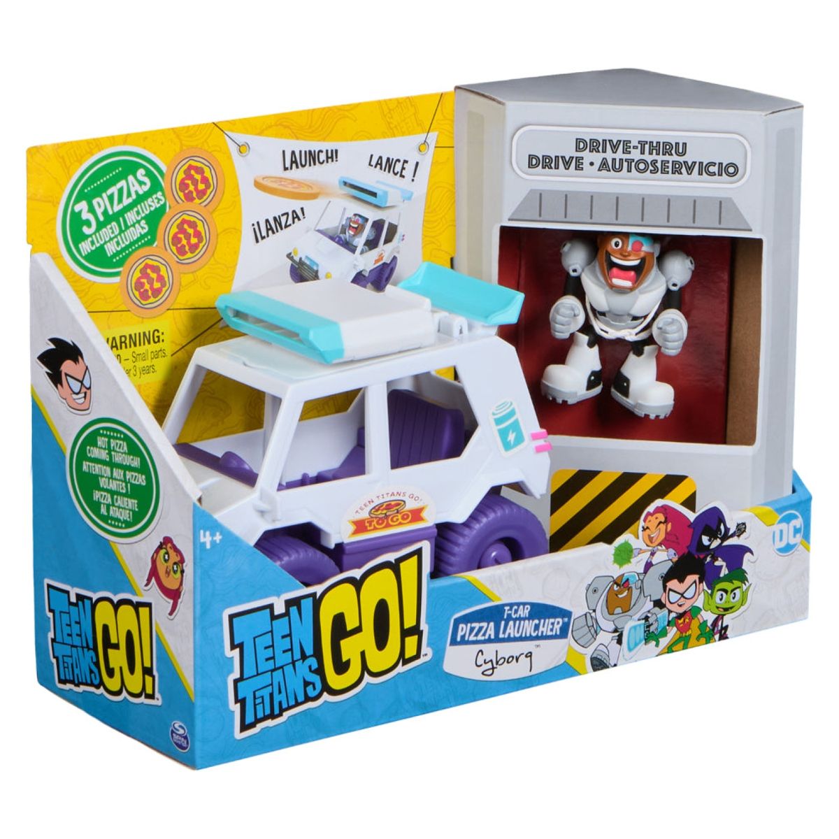 TEEN TITANS GO - Teen Titans Veh. Lanzador Pizza
