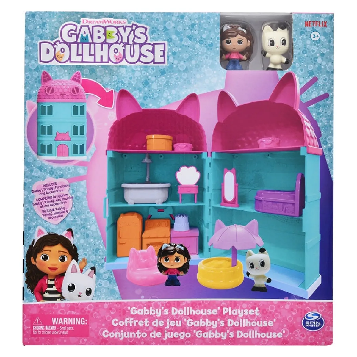 GABBYS DOLLHOUSE - Gabby´s Dollhouse: Conjunto de juego