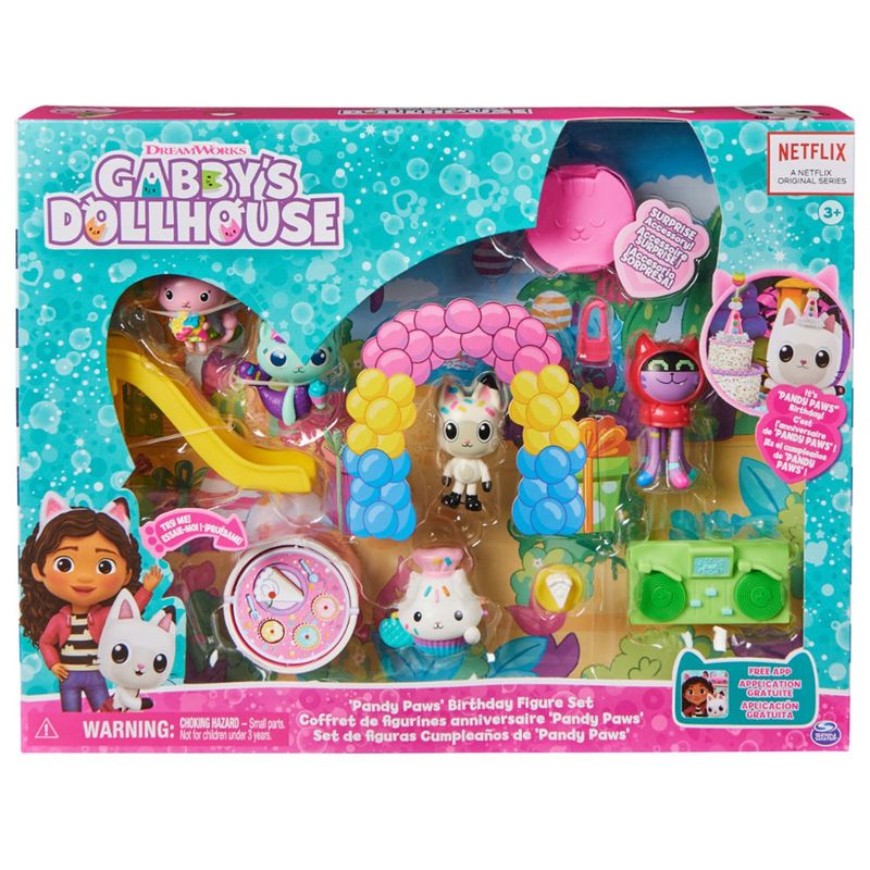 GABBYS DOLLHOUSE - Gabby`S Doll House Set Figuras Cumpleaños