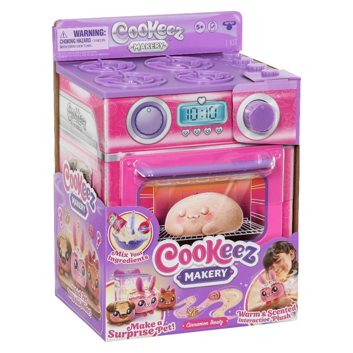 COOKEEZ MAKERY - Cookeez Makery Set Horneado Mascota Cinnamon