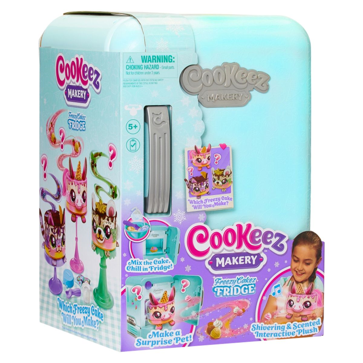 COOKEEZ MAKERY - Peluche Cookeez Makery: Set Refrigerador crea tu peluche