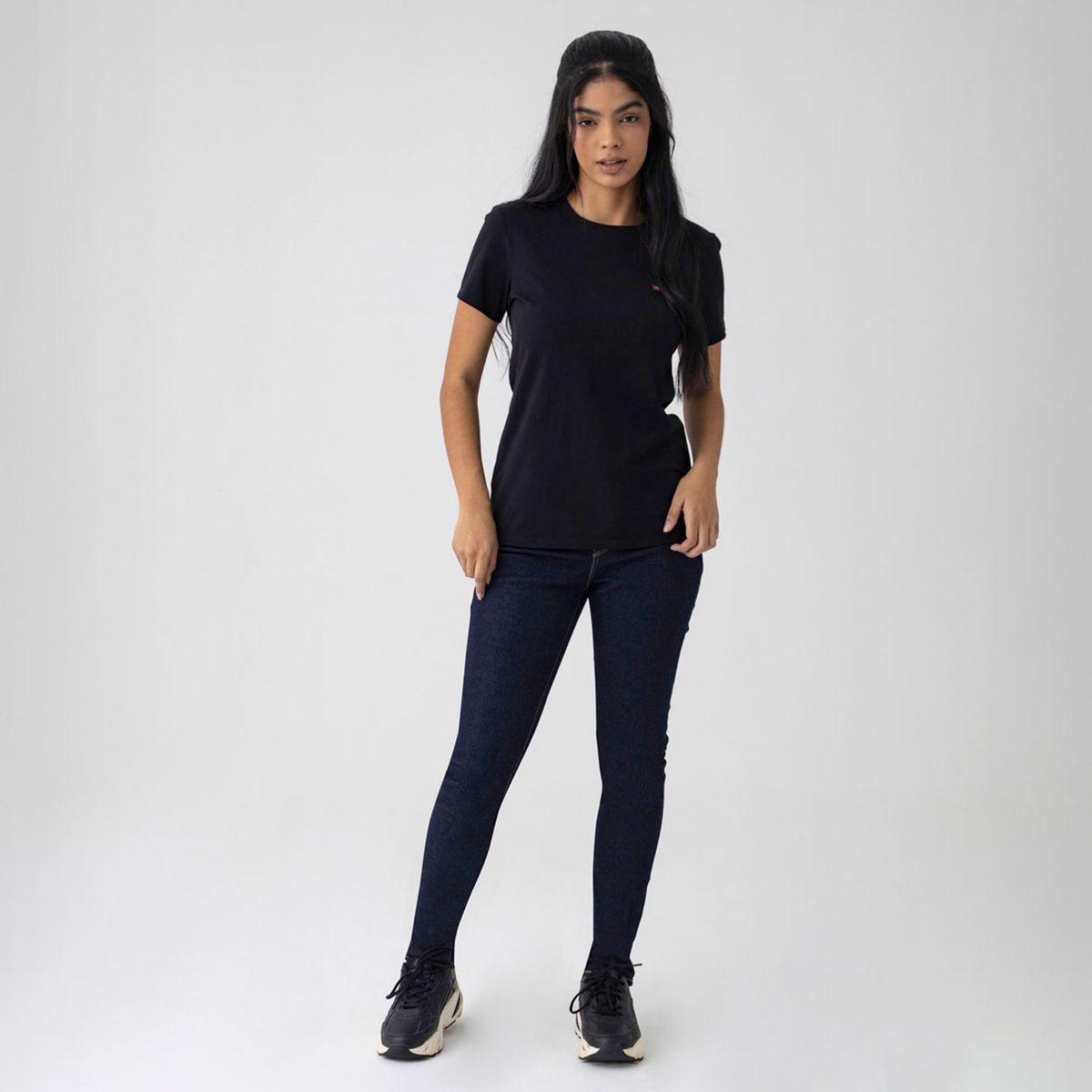 LEVIS - Jean Skinny Mujer Tiro medio de Algodón 311