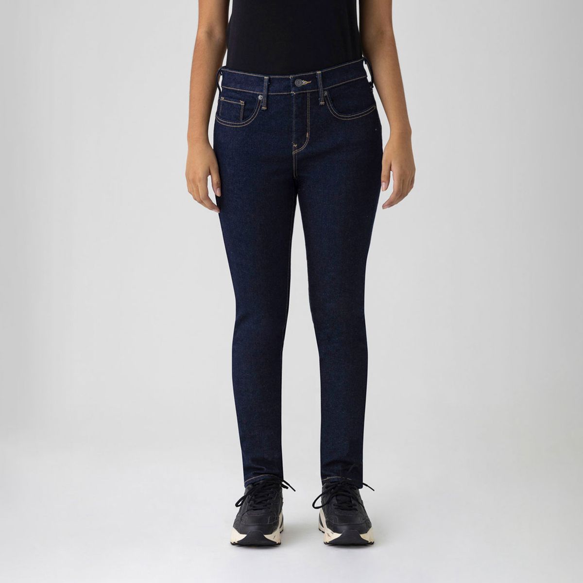 LEVIS - Jean Skinny Mujer Tiro medio de Algodón 311