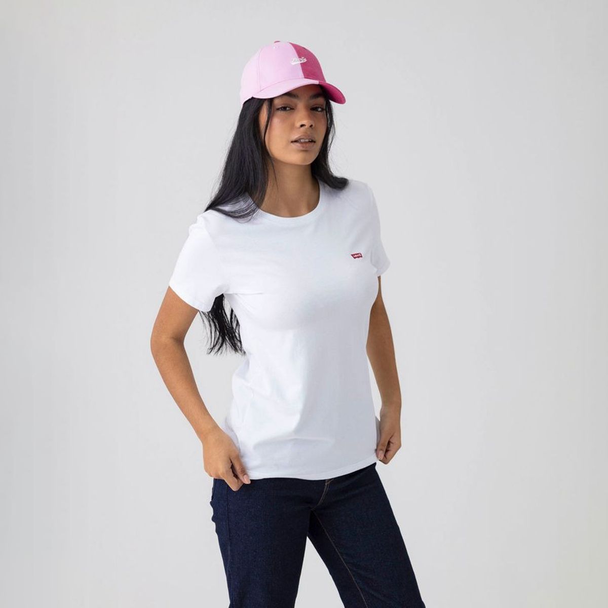 LEVIS - Camiseta Mujer con Estampado Manga corta de Algodón Levis