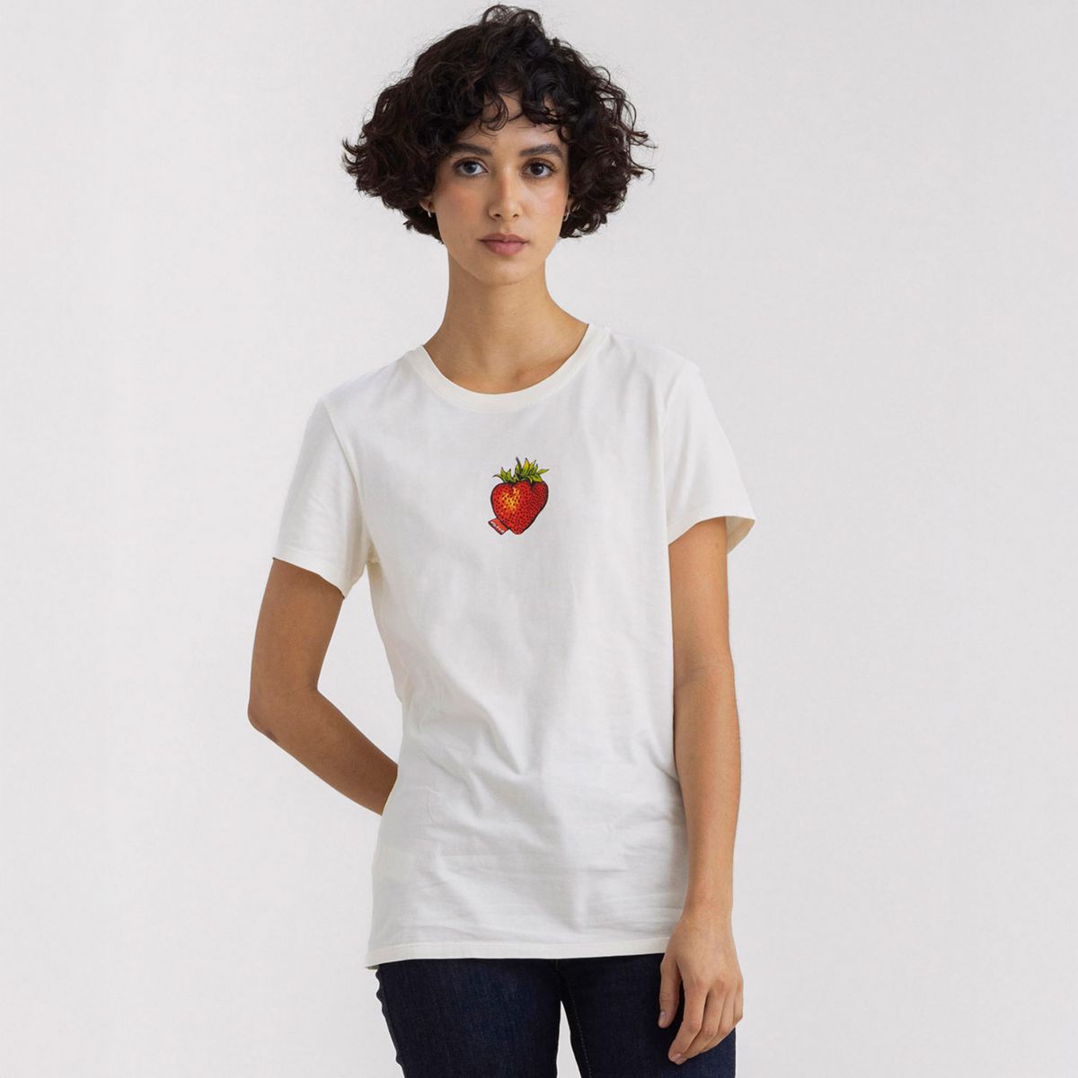 LEVIS - Camiseta Mujer con Estampado Manga corta de Algodón Levis