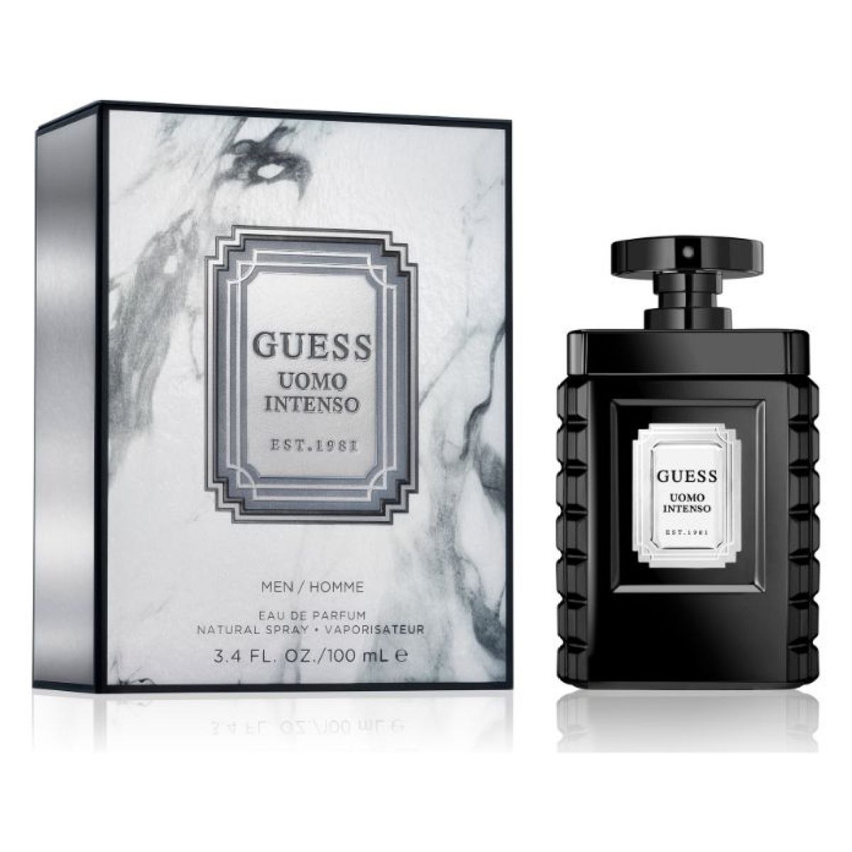 GUESS - Perfume Hombre Guess Uomo Intenso 100 Ml Eau De Toilette 