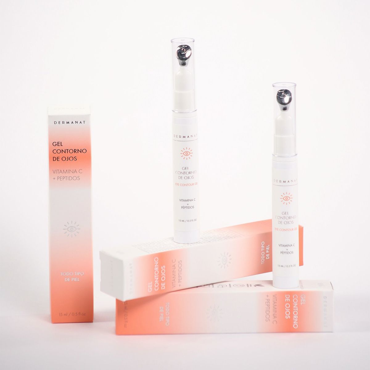 DERMANAT - Contorno de ojos Dermanat Para Todo tipo de piel 15 ml