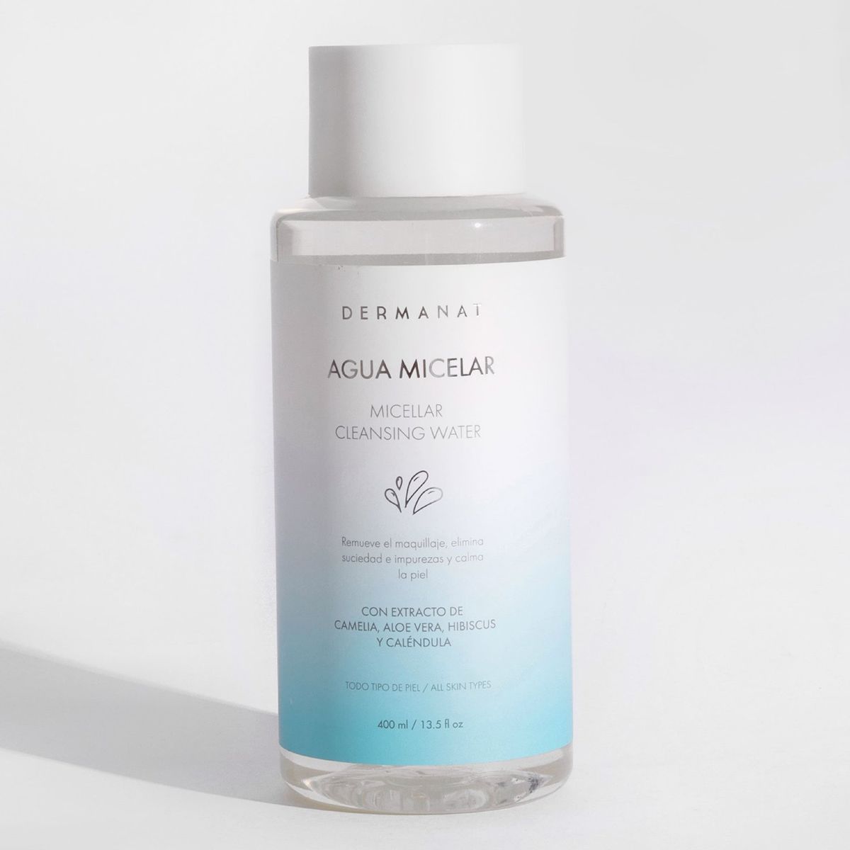 DERMANAT - Limpiador EC AGUA MICELAR Dermanat Para Todo tipo de piel 400 ml