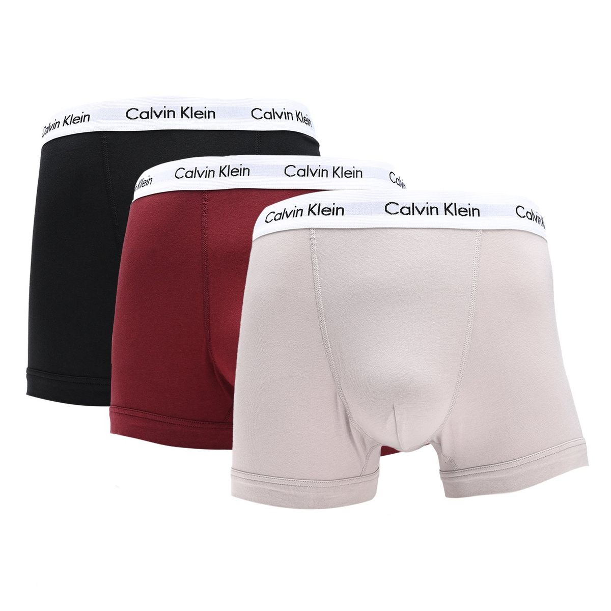 CALVIN KLEIN - Boxers Hombre Pack de 3 de Algodón Calvin Klein