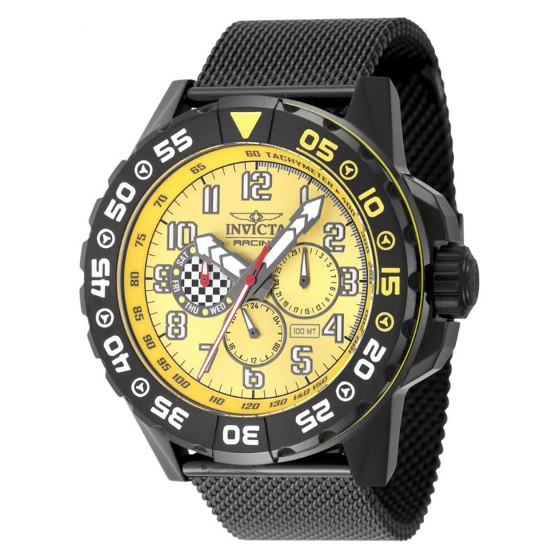 INVICTA - Reloj Invicta Unisexo Invicta Racing . Reloj Acero Inoxidable Negro