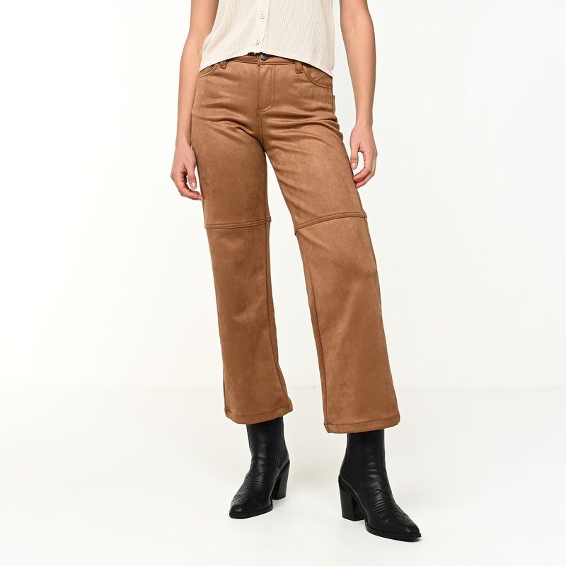 BASEMENT - Pantalón Skinny Mujer Tiro medio Basement