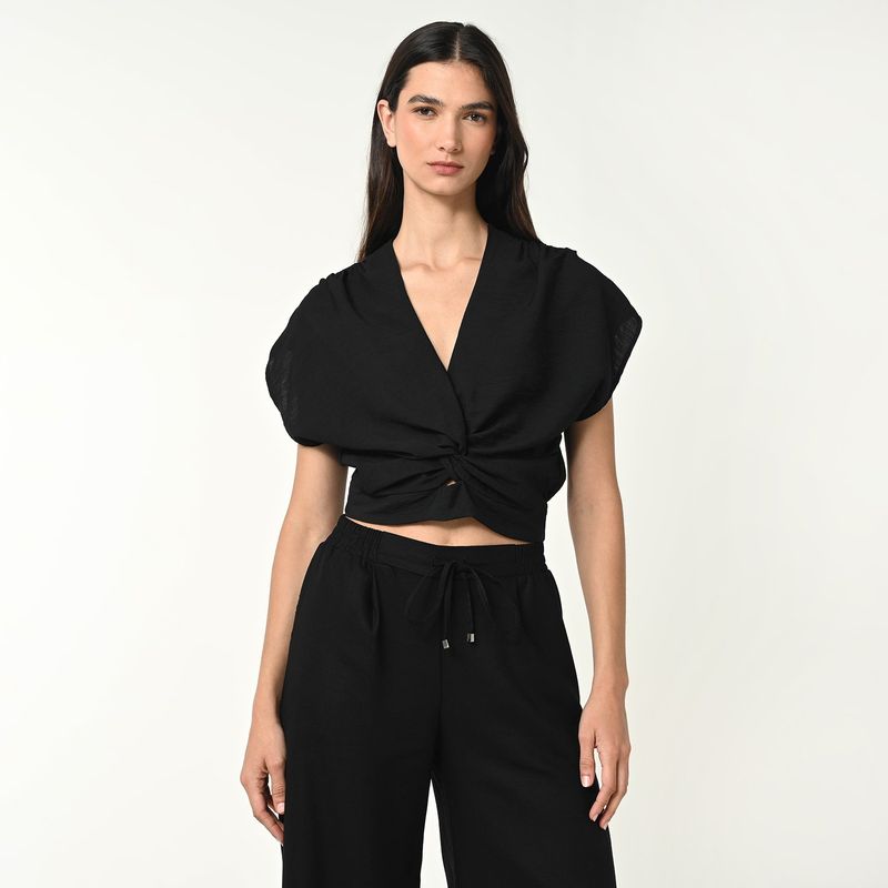 BASEMENT - Blusa Mujer Manga corta Basement