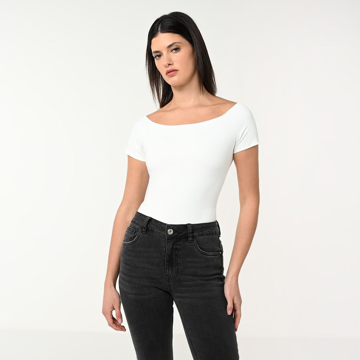 BASEMENT - Body Mujer Manga corta Basement