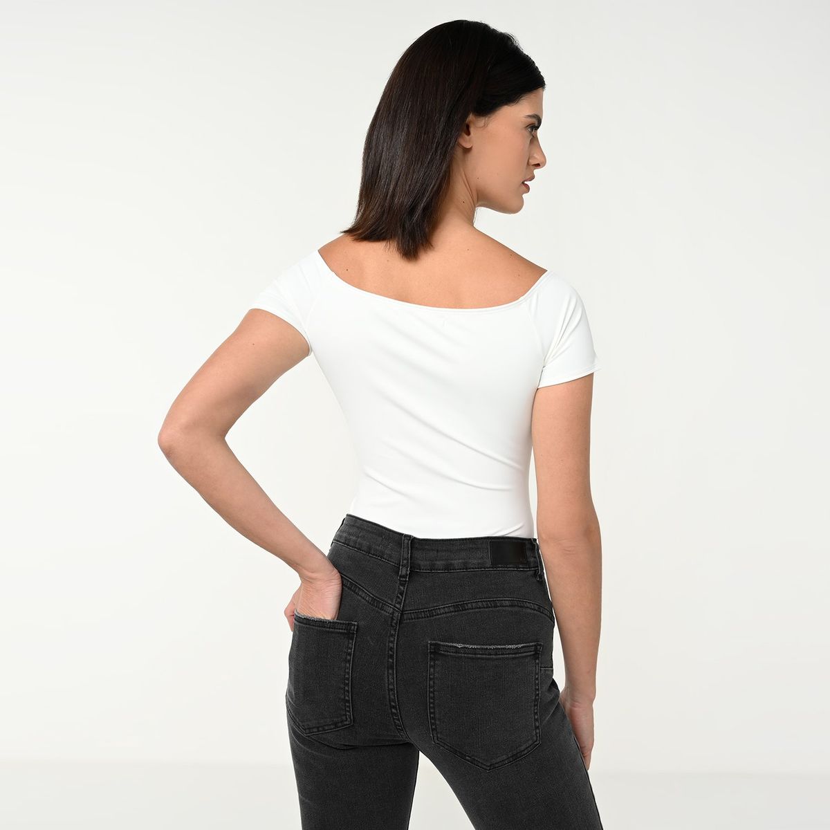 BASEMENT - Body Mujer Manga corta Basement